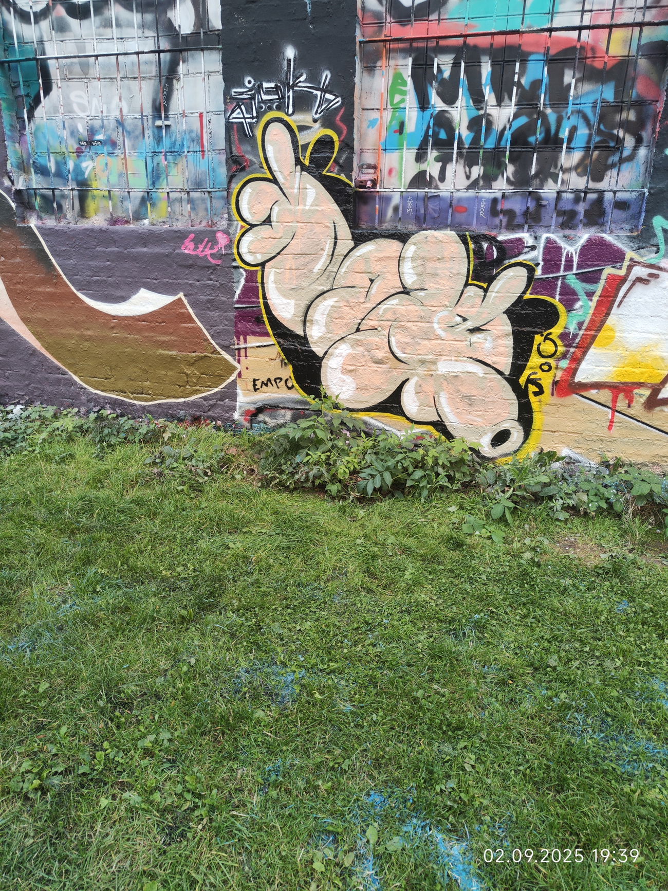 Graffiti Wall in Leipzig - Photo by JOK (2025)