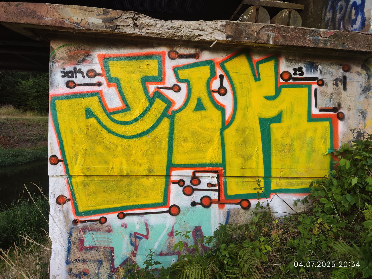 Graffiti Bombing in Leipzig - Photo by JOK (2025)