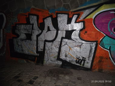 Graffiti Bombing in Leipzig - Photo by JOK (2025)