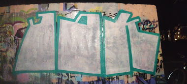 Graffiti Bombing in Leipzig - Photo by JOK (2024)