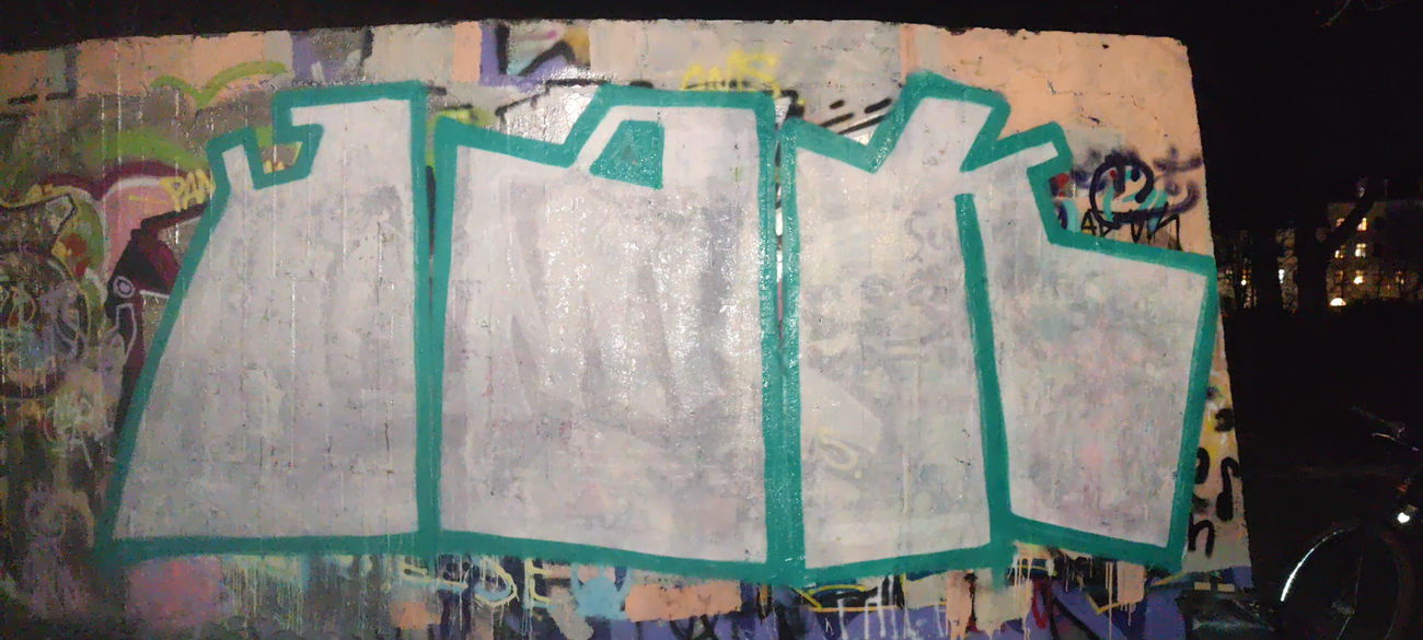 Graffiti Bombing in Leipzig - Photo by JOK (2024)