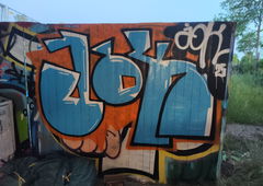 Graffiti Wall in Leipzig - Photo by JOK (2025)