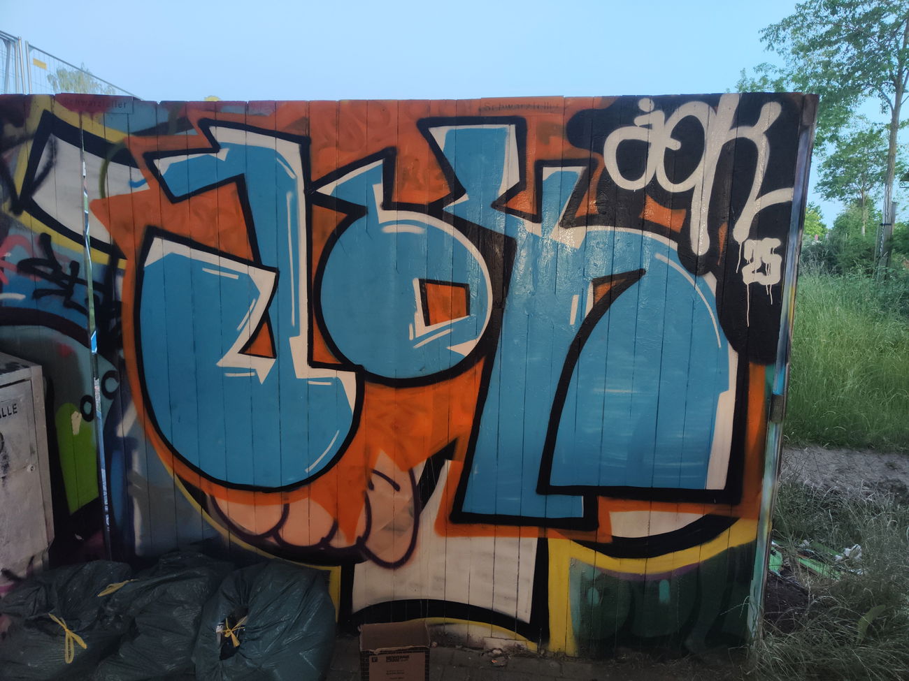 Graffiti Wall in Leipzig - Photo by JOK (2025)