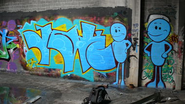 Graffiti Wall in Leipzig - Photo by JOK (2025)