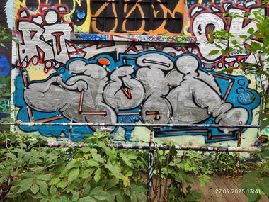 Graffiti Wall in Leipzig - Photo by JOK (2025)