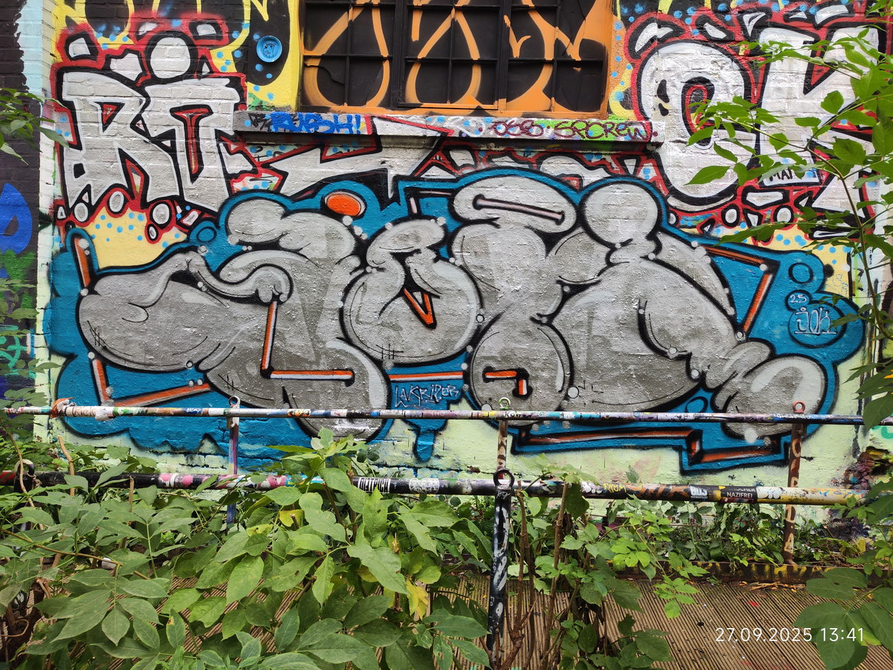 Graffiti Wall in Leipzig - Photo by JOK (2025)