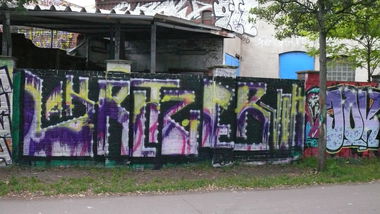 Graffiti Wall in Leipzig - Photo by JOK (2025)