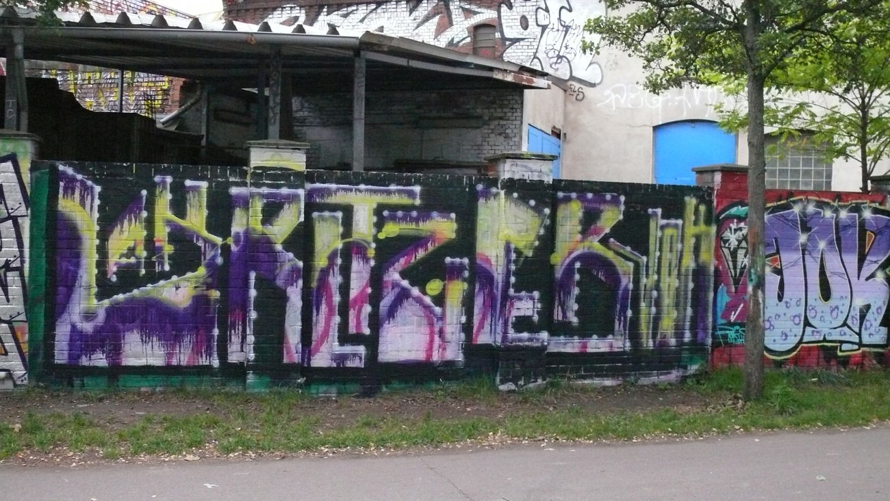 Graffiti Wall in Leipzig - Photo by JOK (2025)