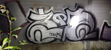 Graffiti Bombing in Leipzig - Photo by JOK (2024)