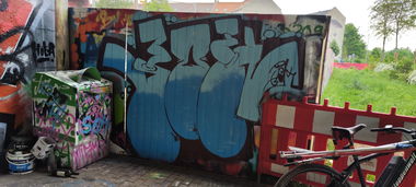 Graffiti Wall in Leipzig - Photo by JOK (2025)