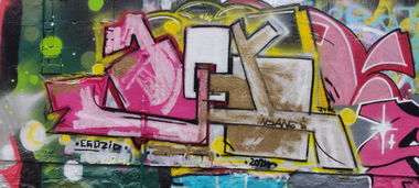 Graffiti Wall in Leipzig - Photo by JOK (2024)