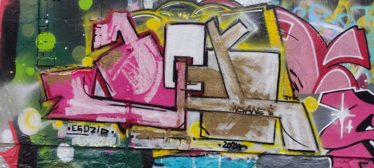 Graffiti Wall in Leipzig - Photo by JOK (2024)