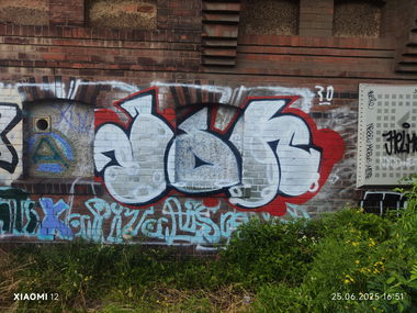 Graffiti Bombing in Leipzig - Photo by JOK (2025)