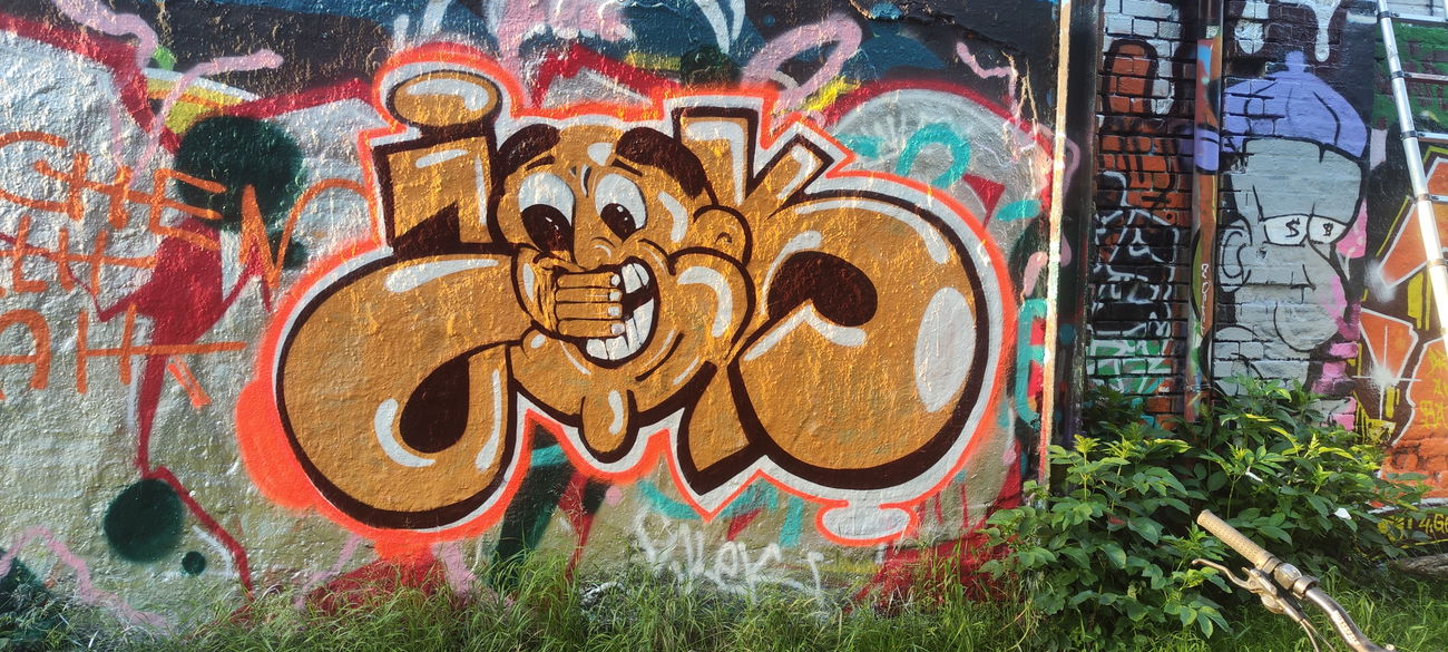 Graffiti Wall in Leipzig - Photo by JOK (2025)
