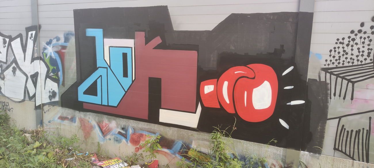 Graffiti Bombing in Leipzig - Photo by JOK (2025)