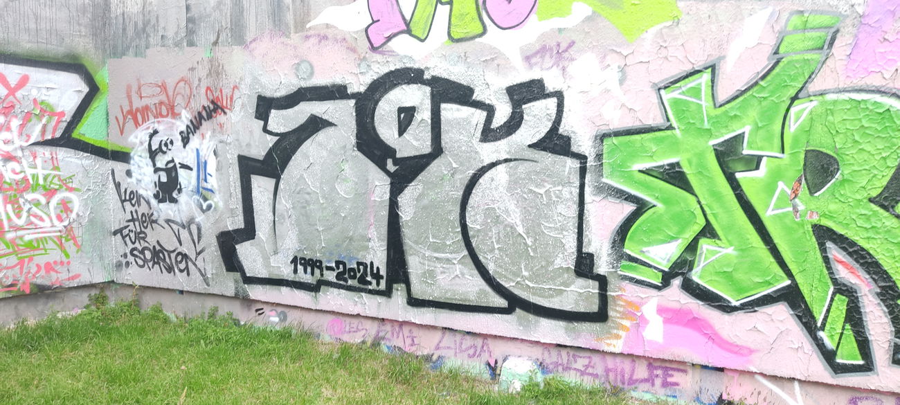 Graffiti Bombing in Schkeuditz - Photo by JOK (2024)