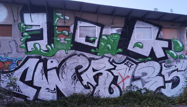 Graffiti Bombing in Leipzig - Photo by JOK (2025)