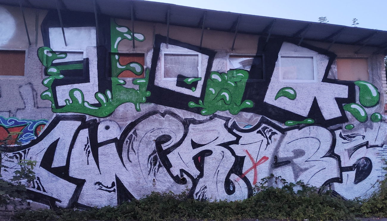 Graffiti Bombing in Leipzig - Photo by JOK (2025)