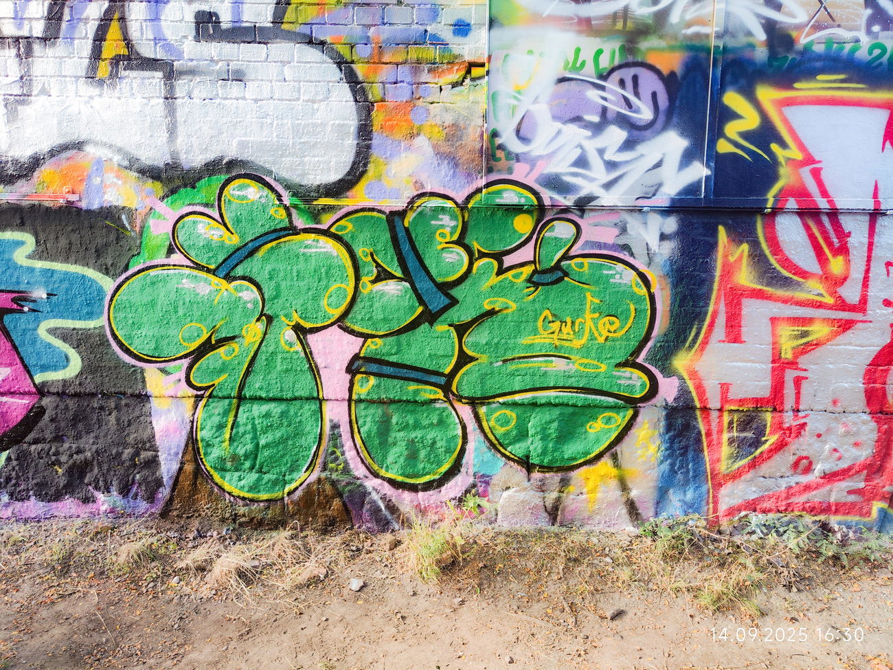 Graffiti Wall in Leipzig - Photo by JOK (2025)