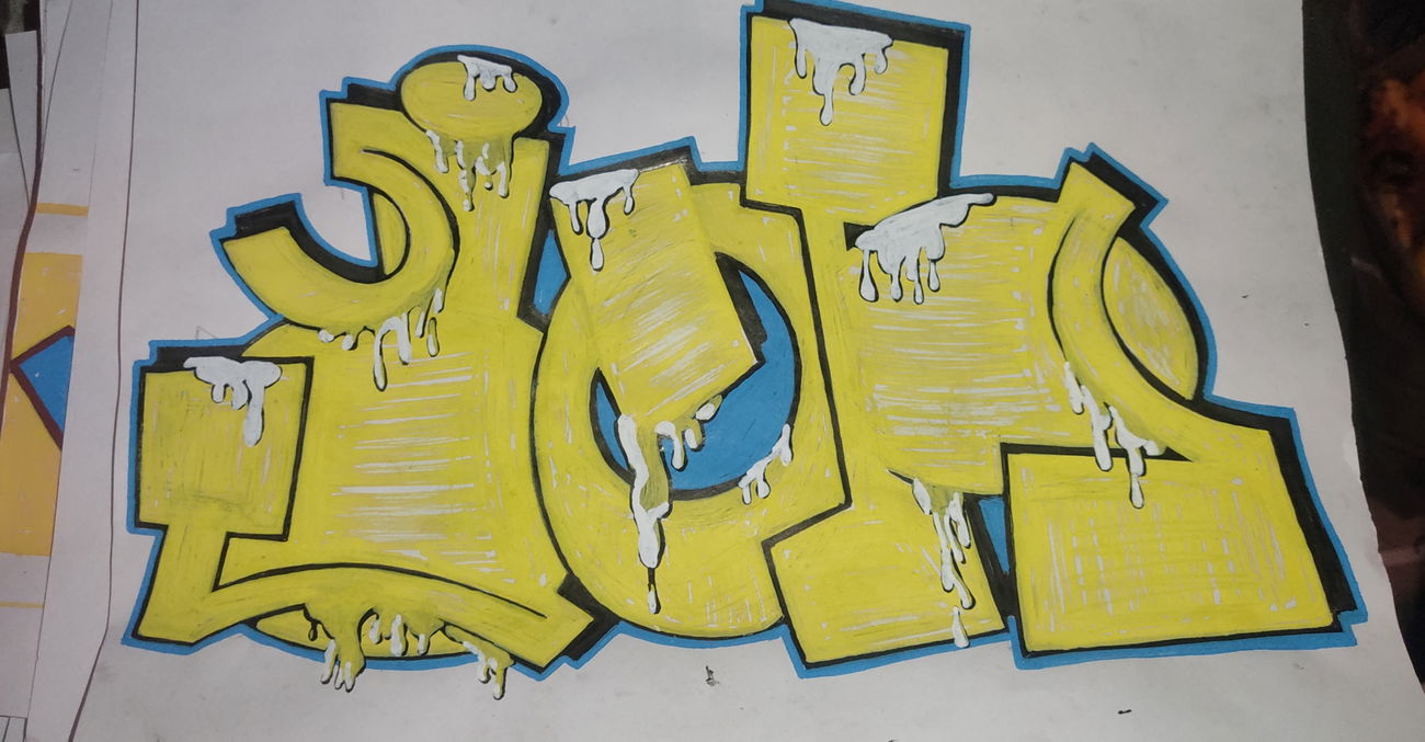 Graffiti Sketch - Photo by JOK (2025)