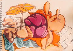 Graffiti Sketch - Photo by JOK (2026)