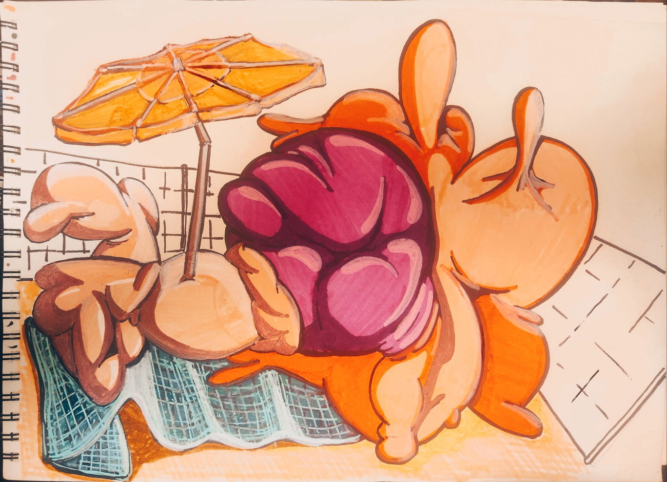 Graffiti Sketch - Photo by JOK (2026)