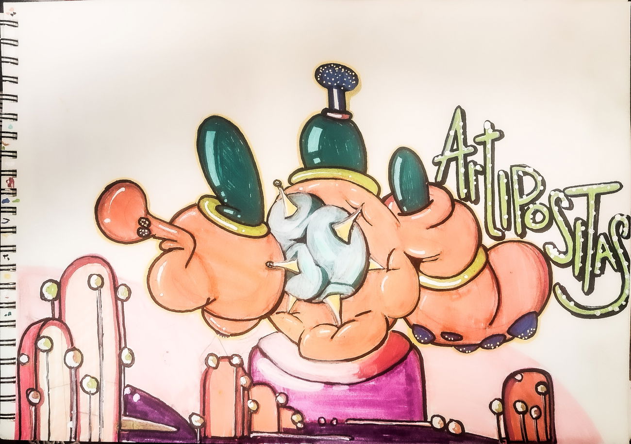 Graffiti Sketch - Photo by JOK (2026)