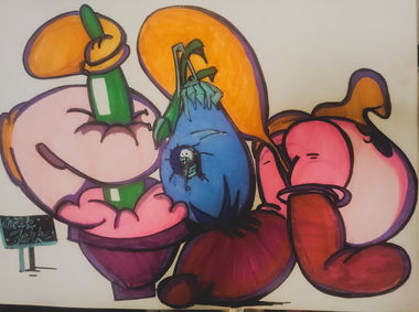 Graffiti Sketch - Photo by JOK (2026)