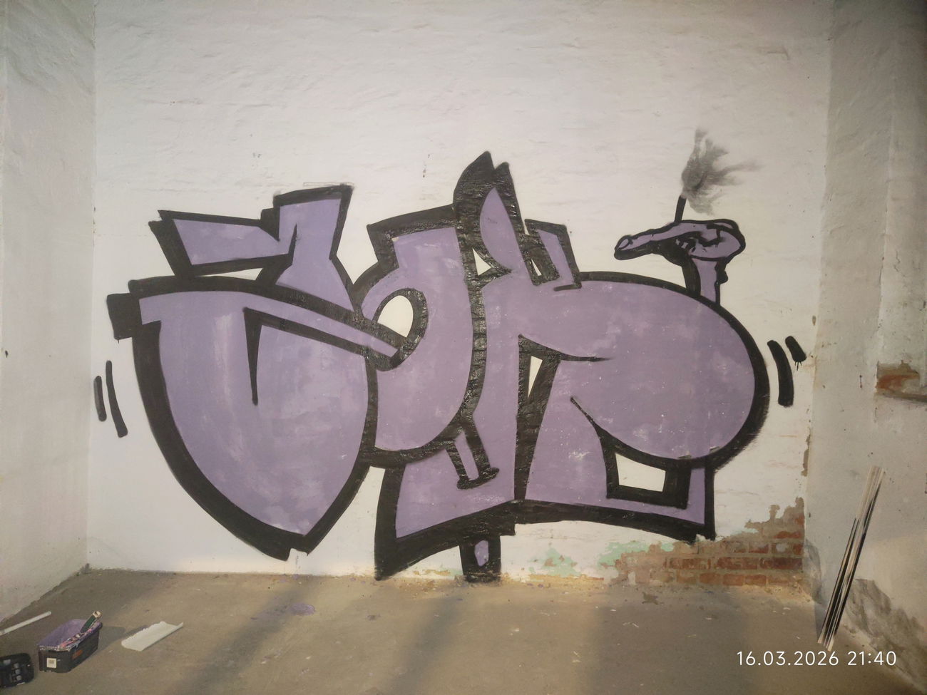 Graffiti Bombing in Leipzig - Photo by JOK (2026)