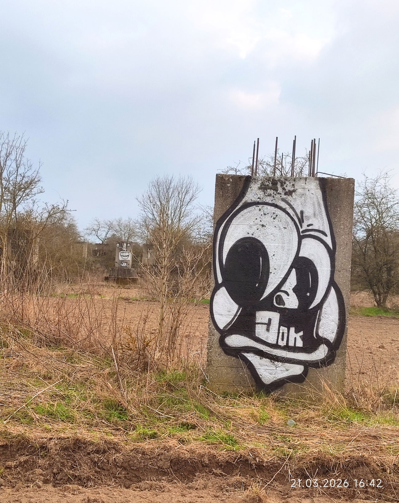 Graffiti Street Art in Schkeuditz - Photo by JOK (2026)