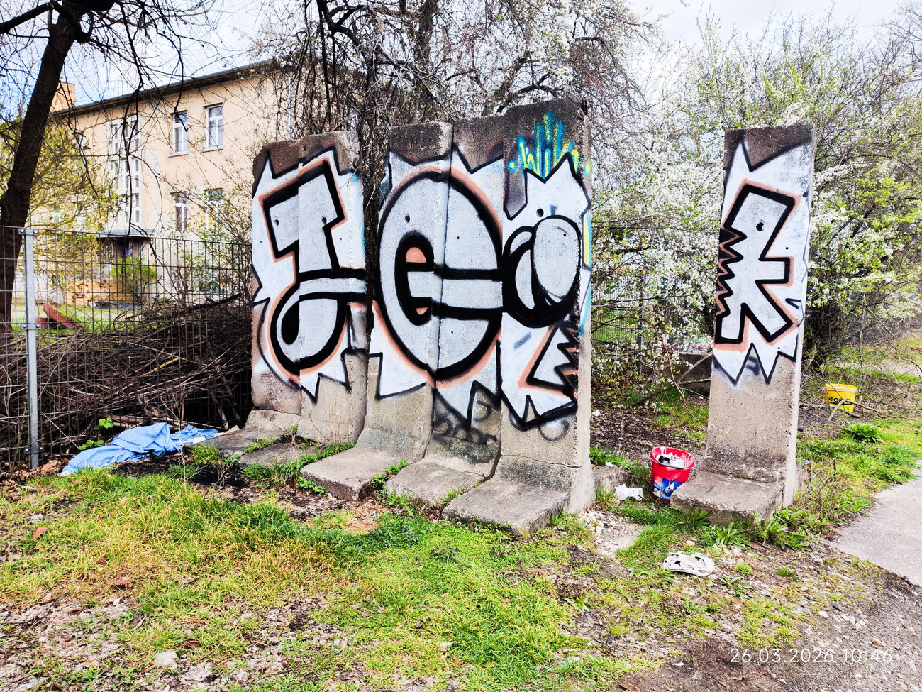 Graffiti Bombing in Leipzig - Photo by JOK (2025)
