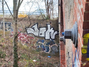 Graffiti Bombing in Leipzig - Photo by JOK (2025)
