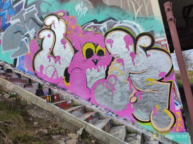 Graffiti Wall in Leipzig - Photo by JOK (2026)