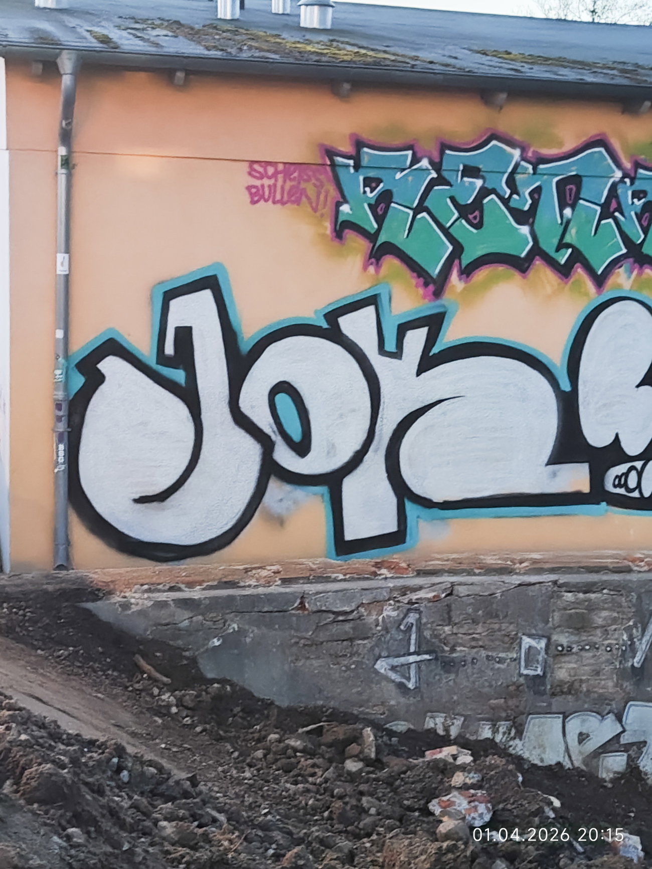 Graffiti Bombing in Leipzig - Photo by JOK (2026)