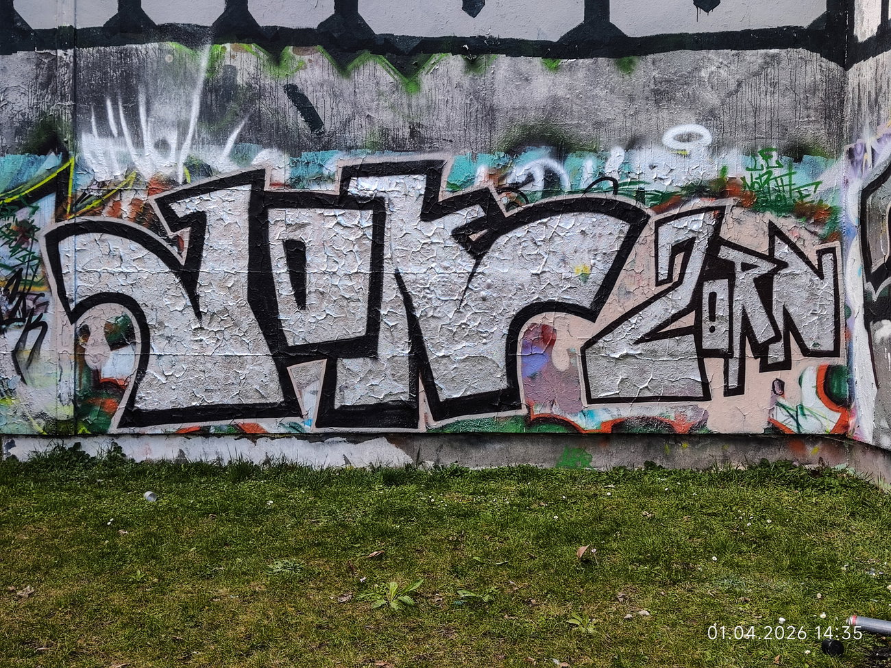 Graffiti Bombing in Schkeuditz - Photo by JOK (2026)