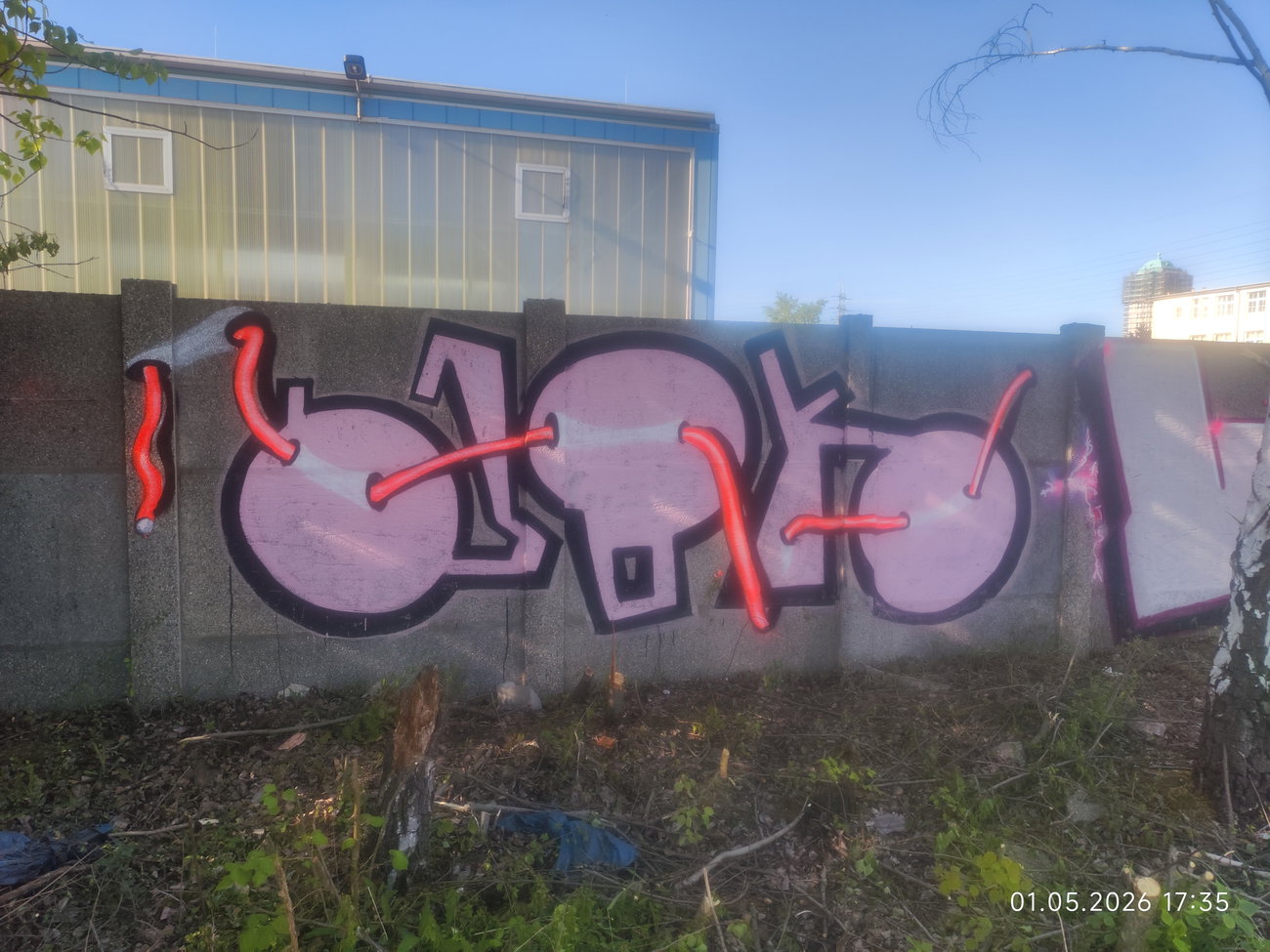 Graffiti Bombing in Leipzig - Photo by JOK (2026)