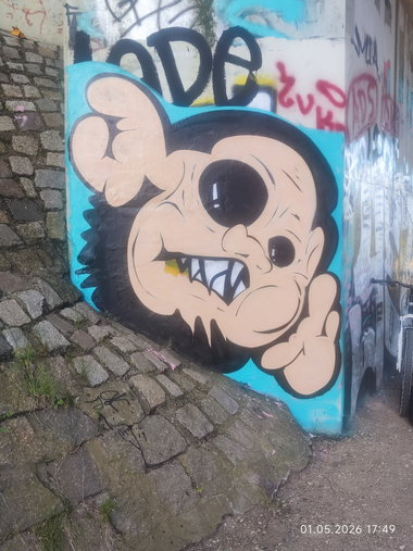 Graffiti Wall in Leipzig - Photo by JOK (2026)