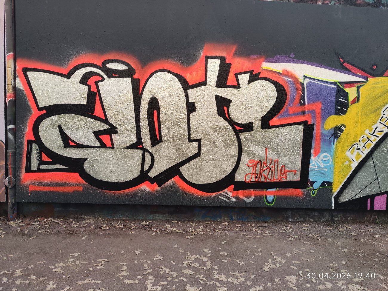 Graffiti Bombing in Leipzig - Photo by JOK (2026)