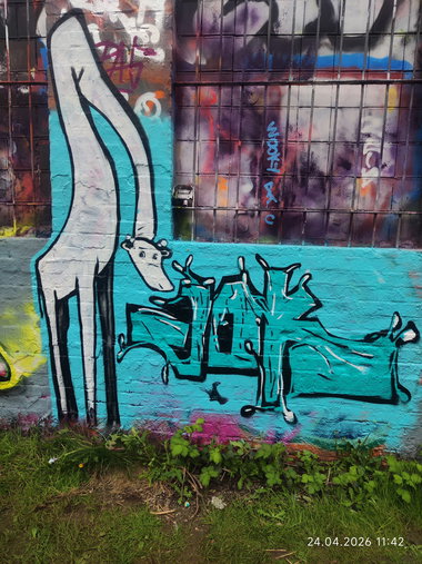 Graffiti Wall in Leipzig - Photo by JOK (2026)