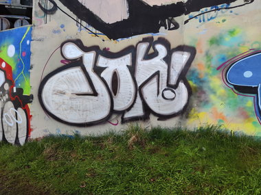 Graffiti Bombing in Leipzig - Photo by JOK (2026)