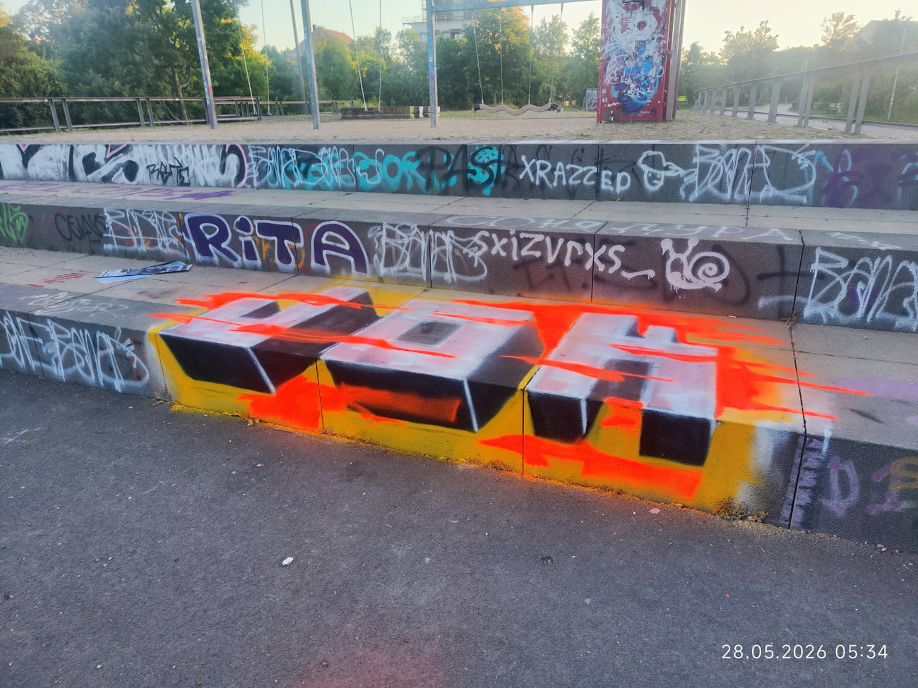 Graffiti Street Art in Leipzig - Photo by JOK (2026)