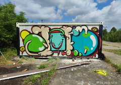 Graffiti Wall in Leipzig - Photo by JOK (2026)