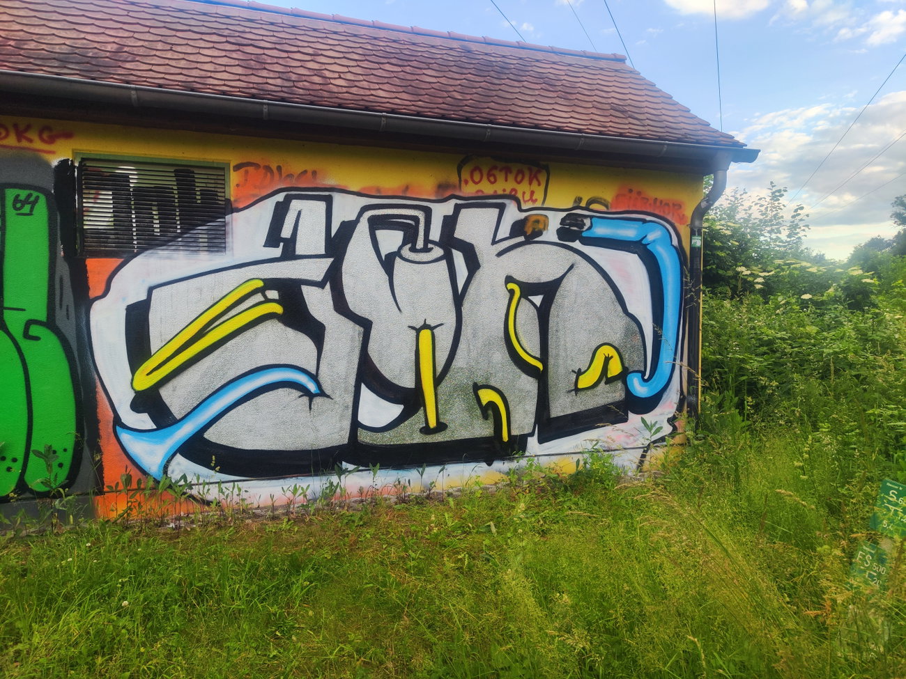 Graffiti Wall in Leipzig - Photo by JOK (2026)