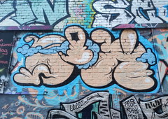 Graffiti Wall in Leipzig - Photo by JOK (2026)