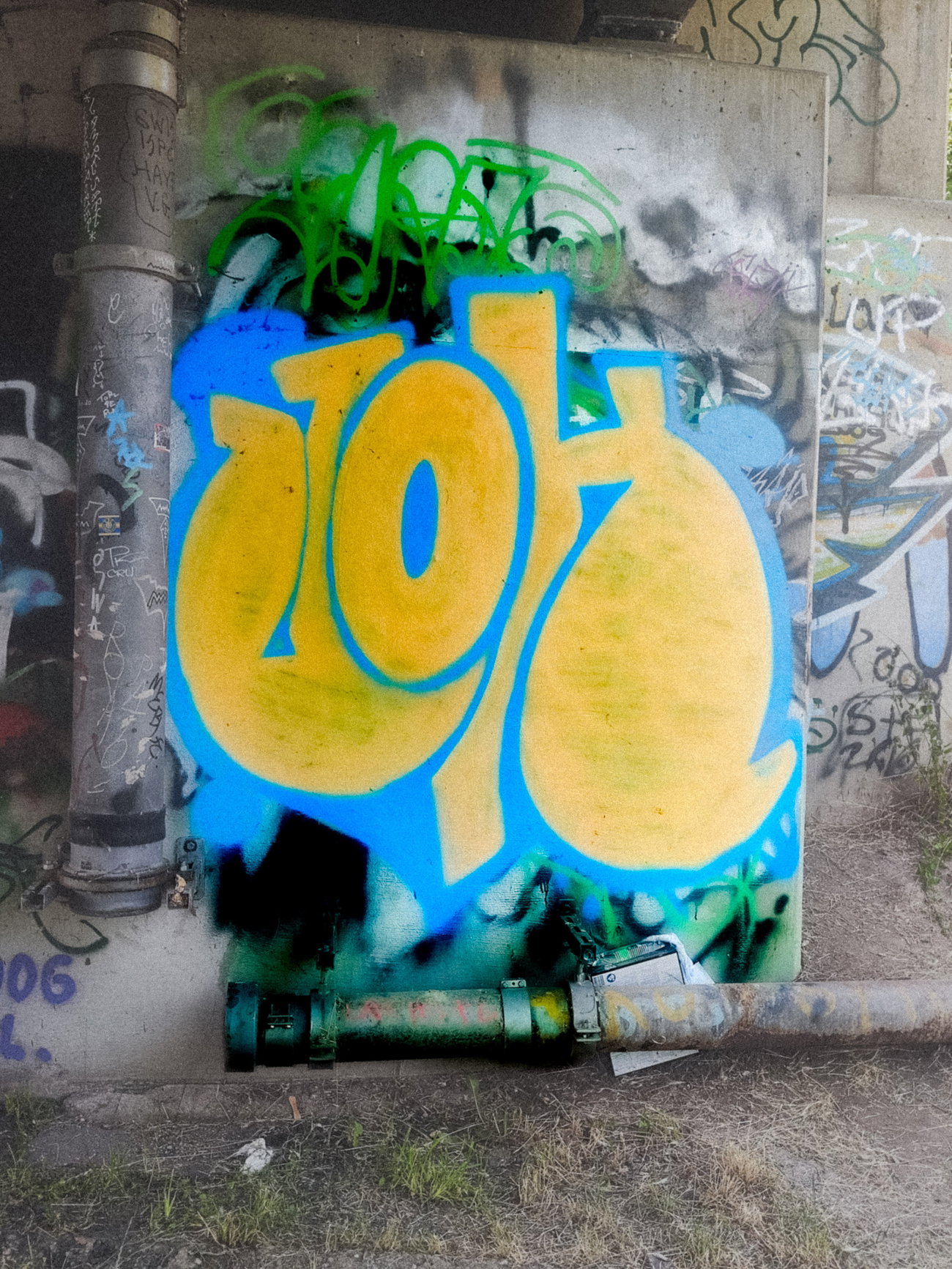 Graffiti Bombing in Leuna - Photo by JOK (2026)
