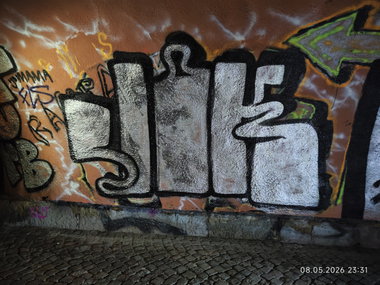 Graffiti Bombing in Leipzig - Photo by JOK (2026)