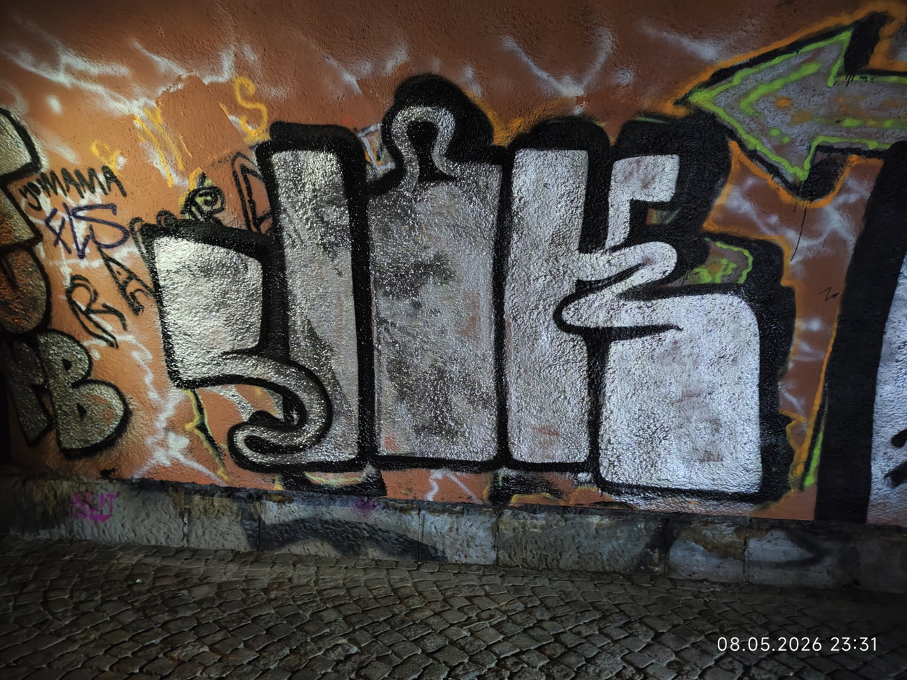 Graffiti Bombing in Leipzig - Photo by JOK (2026)
