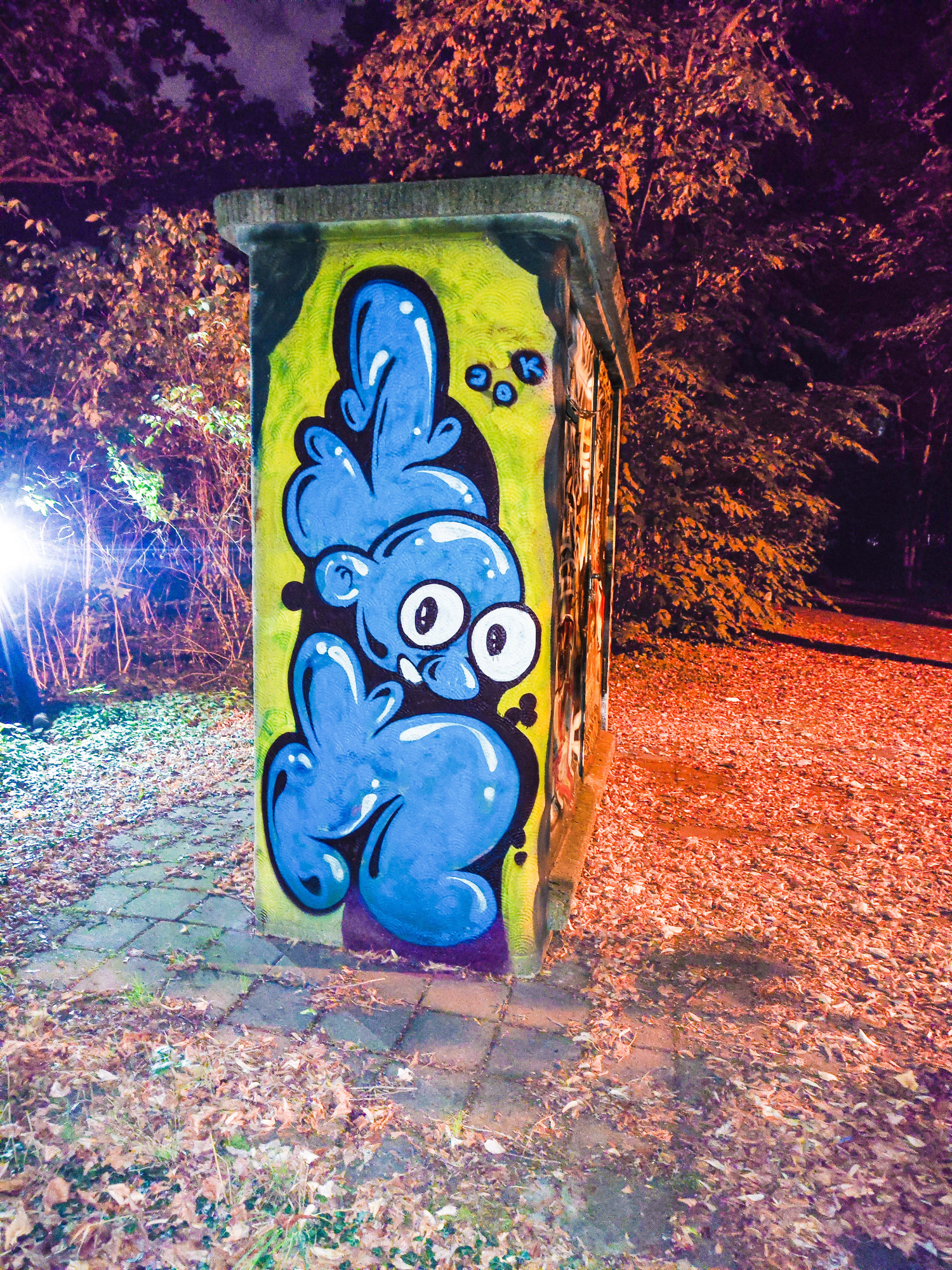 Graffiti Bombing in Leipzig - Photo by JOK (2026)