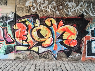 Graffiti Wall in Leipzig - Photo by JOK (2026)