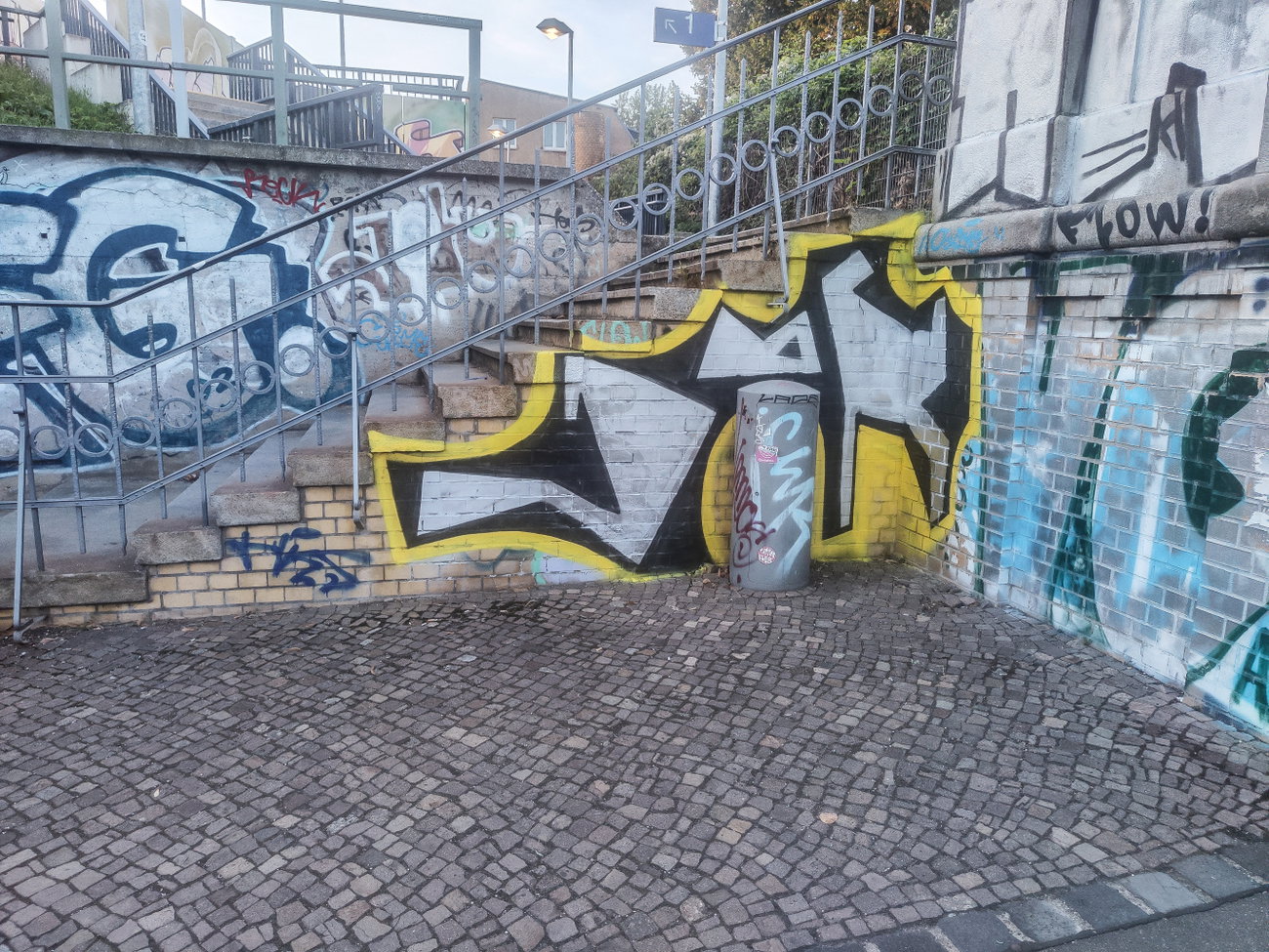 Graffiti Wall in Leipzig - Photo by JOK (2026)